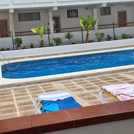Apartament Parque Margarita, Terraza Vista Piscina Los Cristianos (Tenerife)